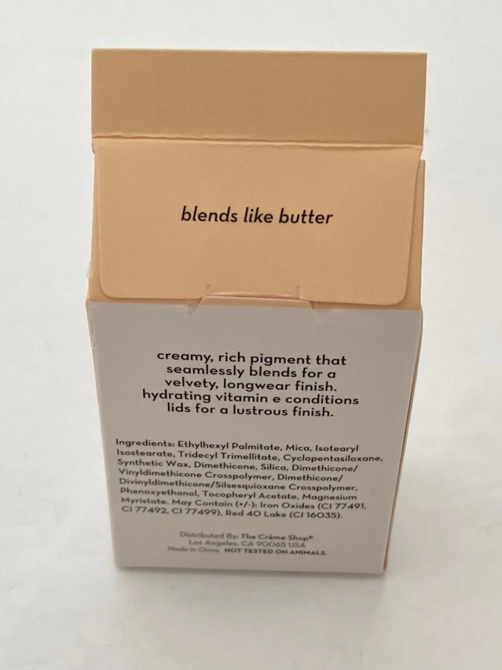 New The Crème Shop Crème Eyeshadow – Croissant